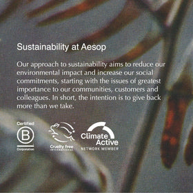 Aesop Eleos Nourishing Body Cleanser Refill packaging details