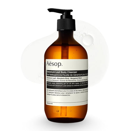 Aesop Geranium Leaf Body Cleanser 500 mL front view