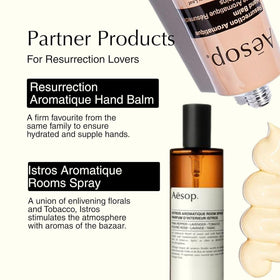 Aesop hand wash with recycled plastic packaging