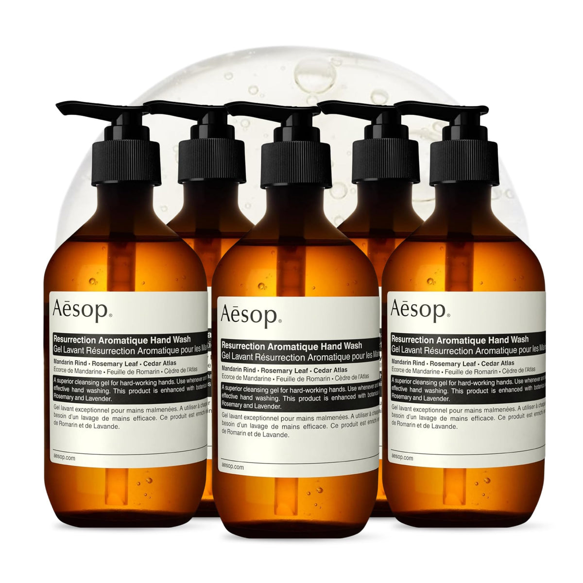Aesop Resurrection Aromatique Hydrating Hand Wash front view 16.9 oz