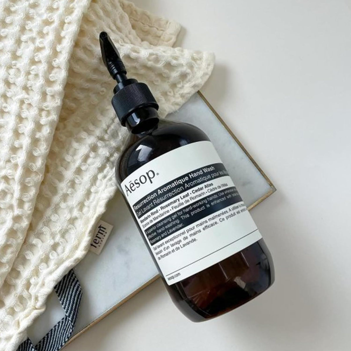 Aesop Resurrection Aromatique Hydrating Hand Wash with other Aesop products