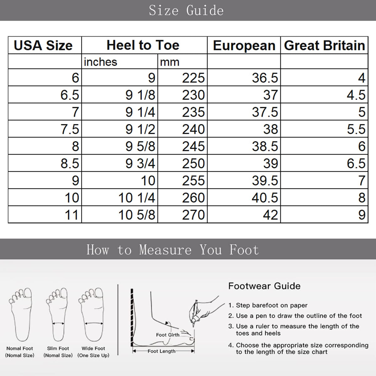AFEETSING Women's Ballet Flats back view