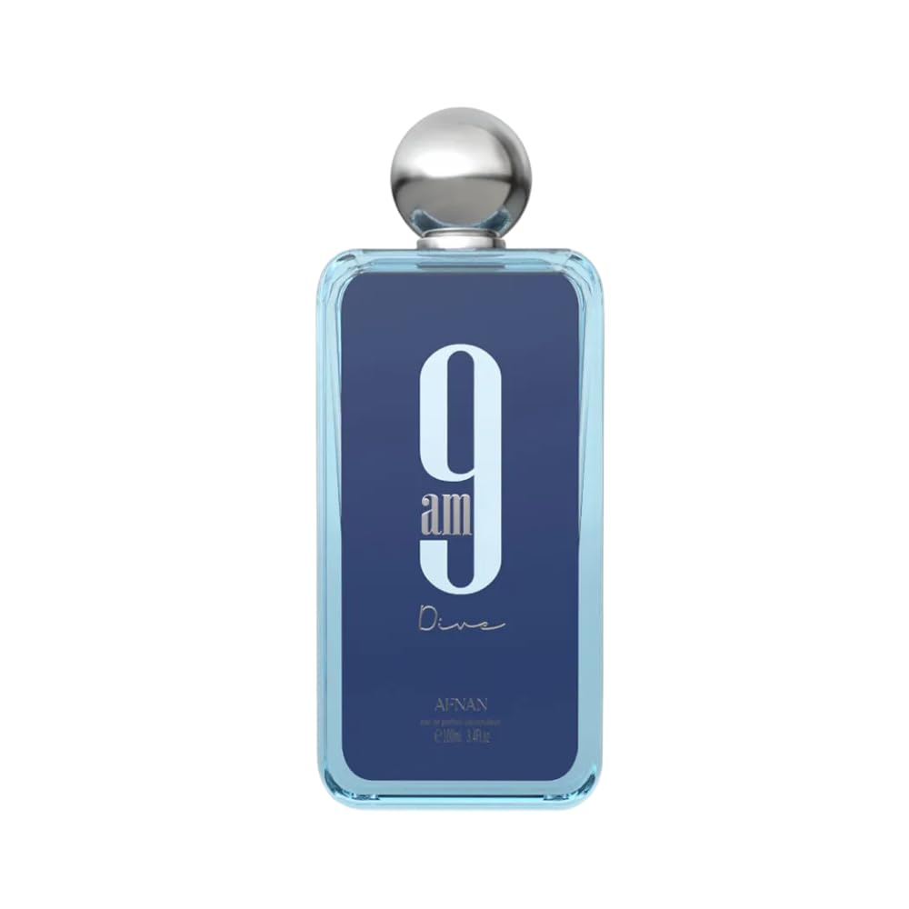 Afnan 9 AM Dive Eau De Parfum 5 Fl. Oz front view