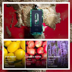 Afnan 9 AM Dive Eau De Parfum packaging