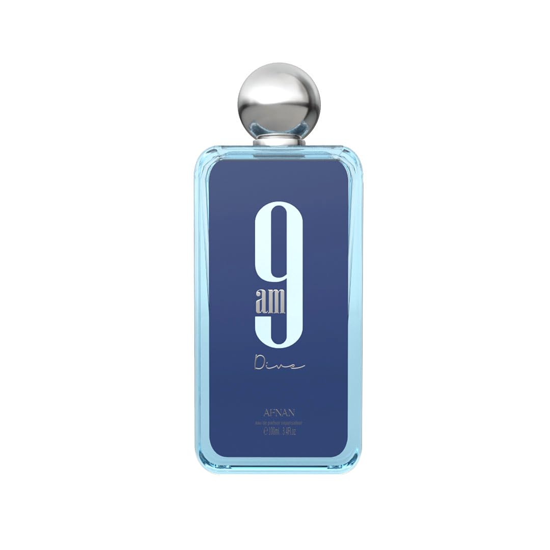 Afnan 9 AM Dive Unisex Eau De Parfum bottle front view