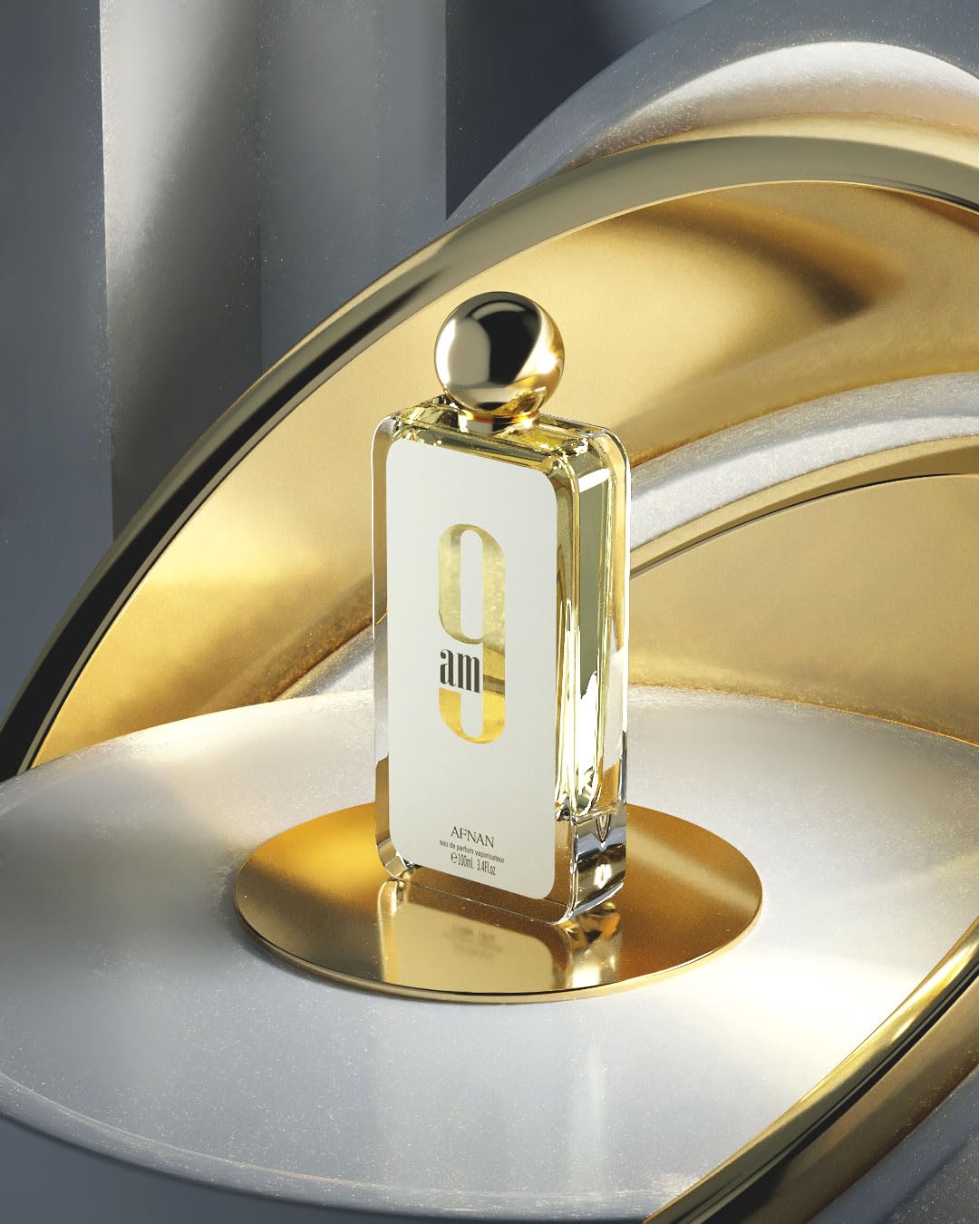 Afnan 9 AM Eau De Parfum back view