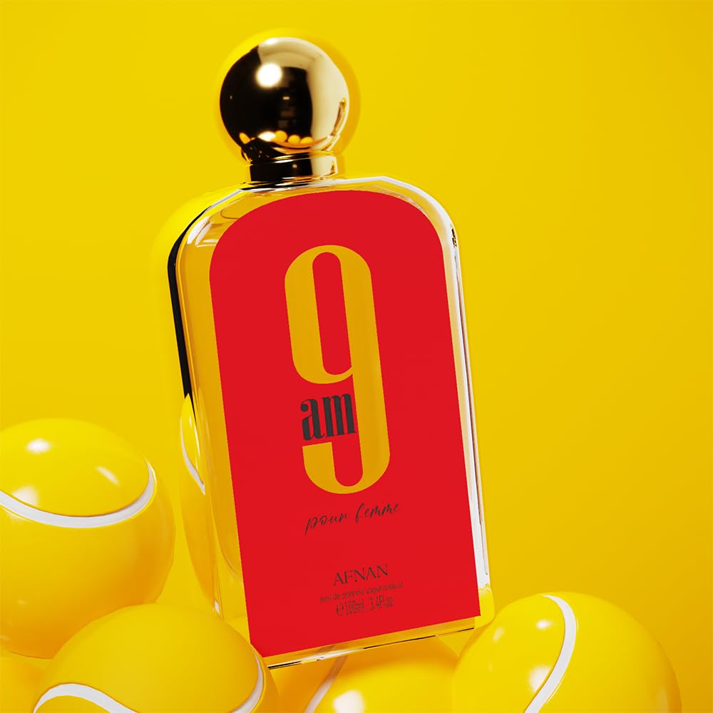 Afnan 9 AM Pour Femme Eau De Parfum lifestyle shot