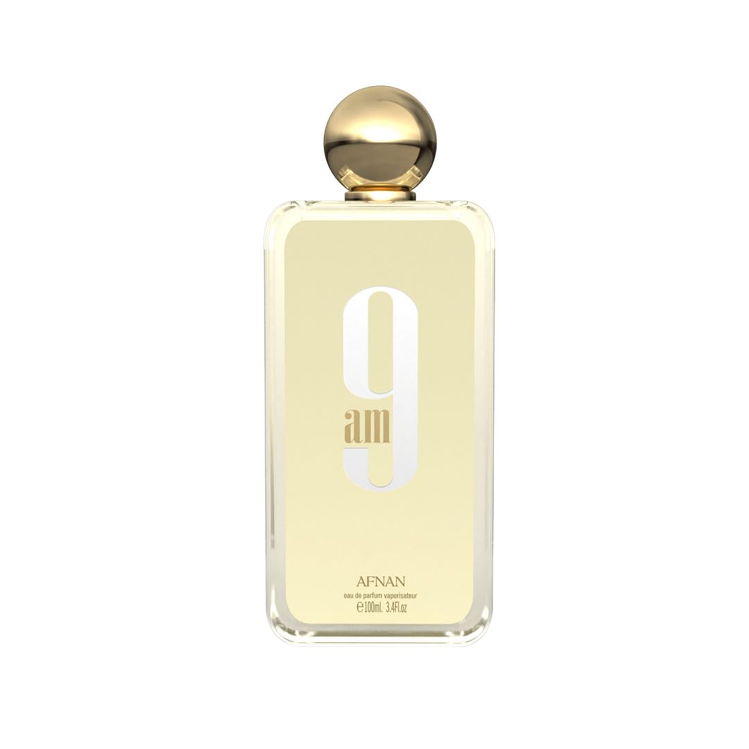 Afnan 9 AM Unisex Eau De Parfum 3.4 Fl. Oz front view