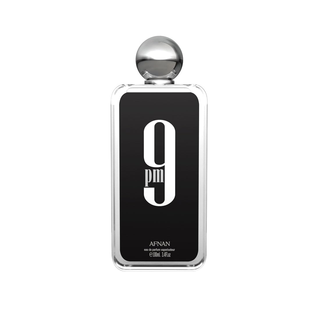 Afnan 9 PM Eau De Parfum 3.4 Fl. Oz front view