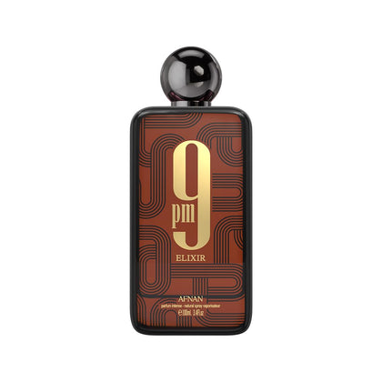 Afnan 9 PM Elixir Extrait de Parfum 3.4 Fl. Oz front view