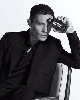 Afnan 9 PM Night Out fragrance in lifestyle setting