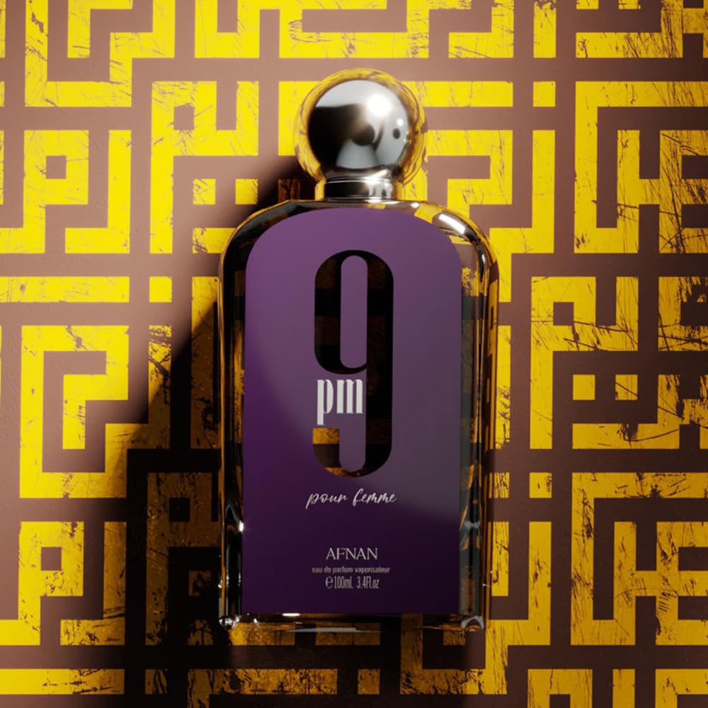 Afnan 9 PM Pour Femme Eau De Parfum lifestyle scene