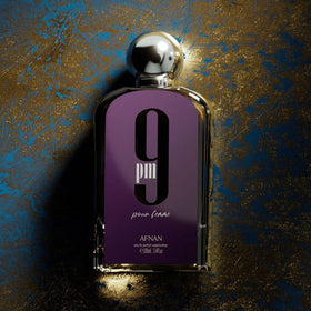 Afnan 9 PM Pour Femme Eau De Parfum side view