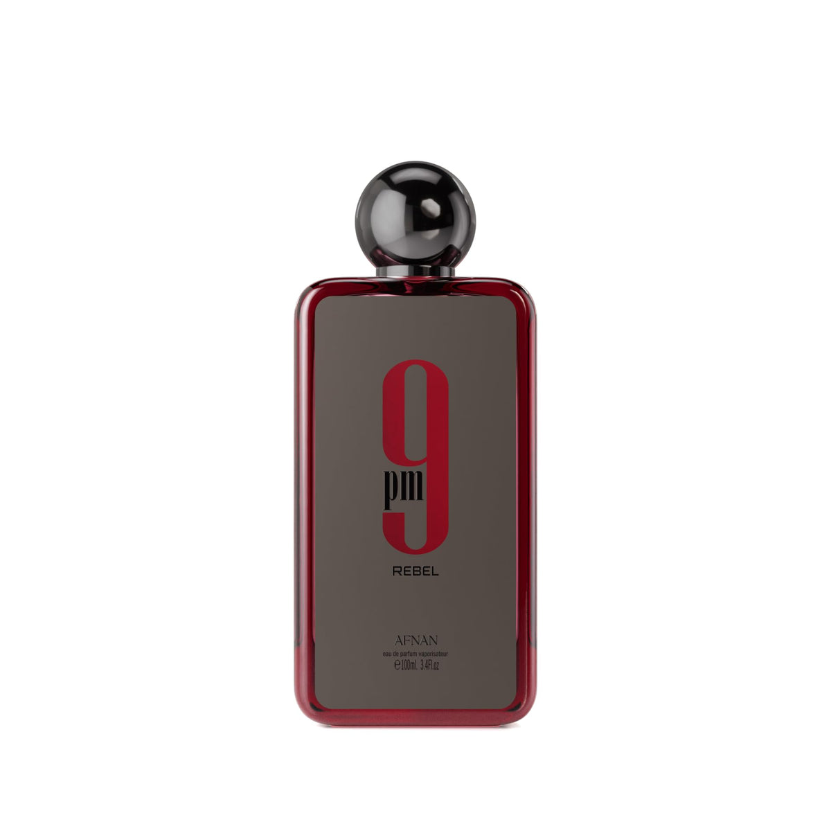 Afnan 9 PM Rebel Eau De Parfum 3.4 Fl. Oz front view
