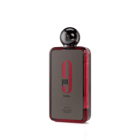 Afnan 9 PM Rebel Eau De Parfum bottle with packaging