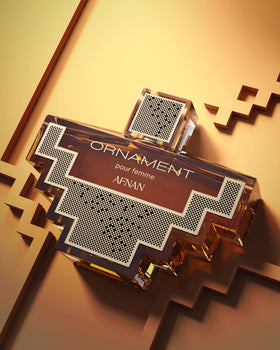 Afnan Ornament Pour Femme Eau De Parfum in lifestyle setting
