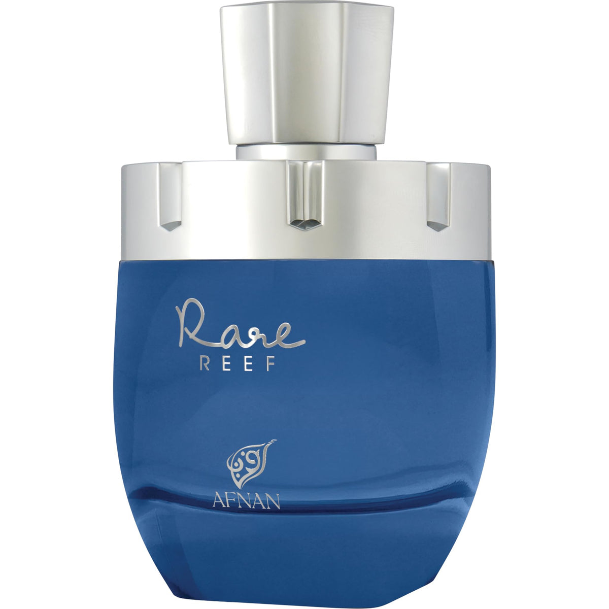 Afnan Rare Reef bottle side view with cap
