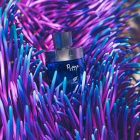 Afnan Rare Reef close-up of the bottle and label