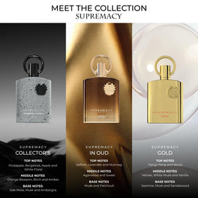 Afnan Supremacy Collector's Edition bottle with amber notes