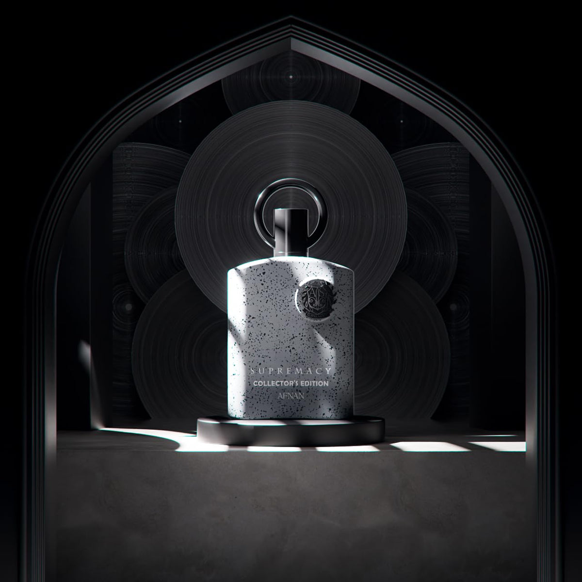 Afnan Supremacy Collector's Edition on a dressing table