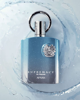 Afnan Supremacy In Heaven Eau De Parfum close-up of cap