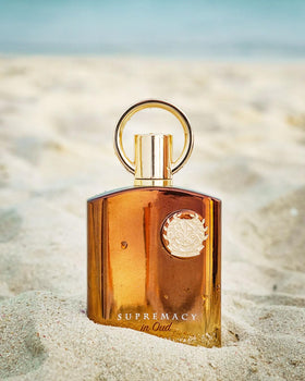 Afnan Supremacy in Oud Extrait de Parfum 5.0 Fl. Oz with cap off