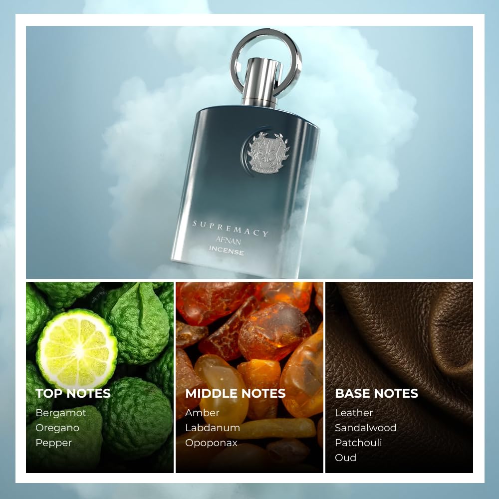 Afnan Supremacy Incense Eau De Parfum side view