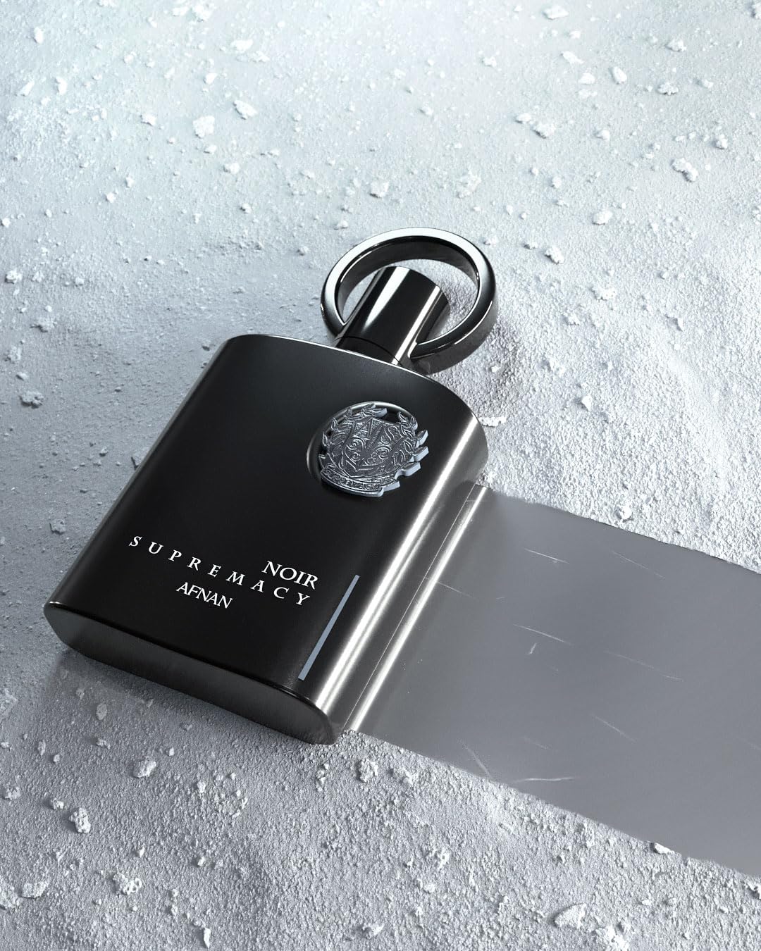 Afnan Supremacy Noir Eau de Parfum for men bottle side view