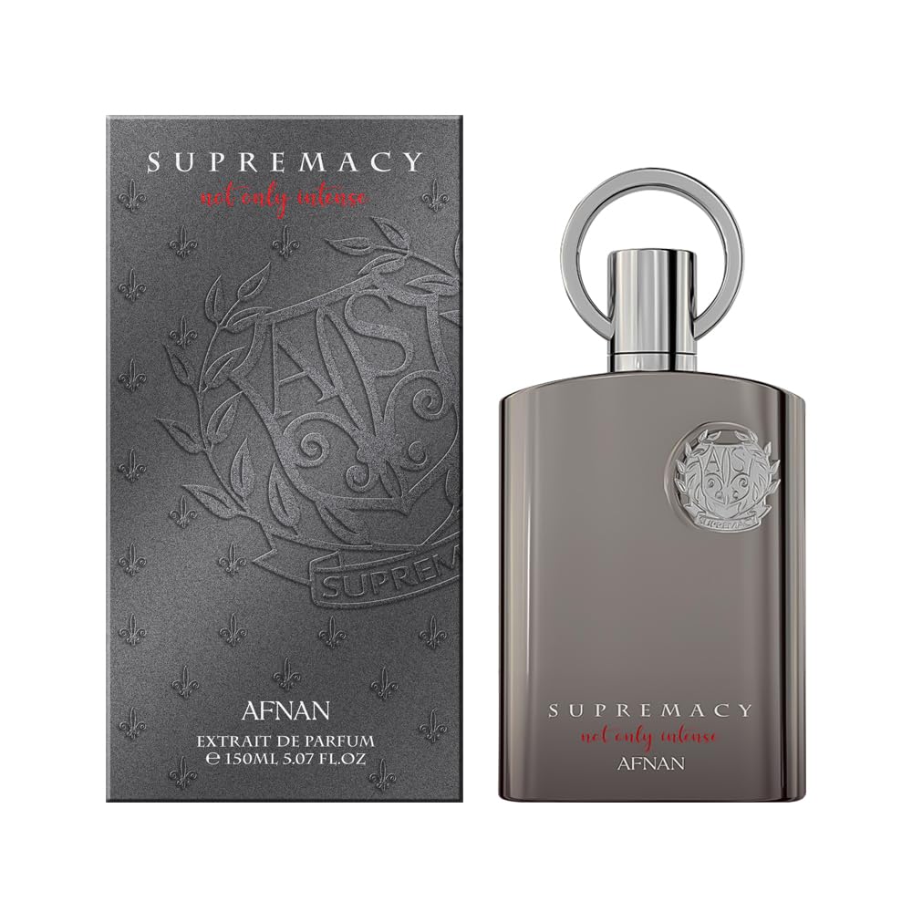 Afnan Supremacy Not Only Intense Eau de Parfum Spray bottle with cap