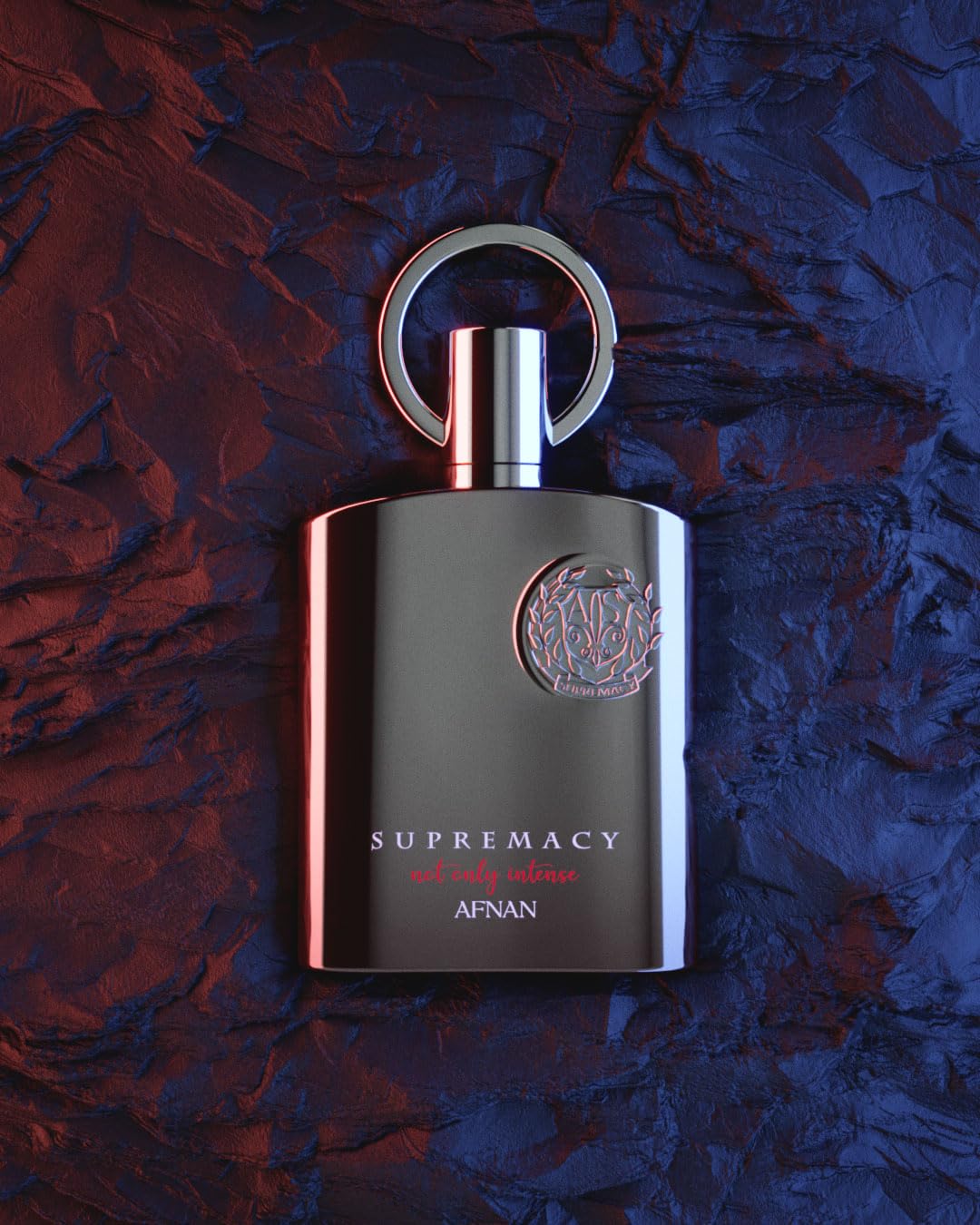 Afnan Supremacy Not Only Intense Eau de Parfum Spray on a dresser