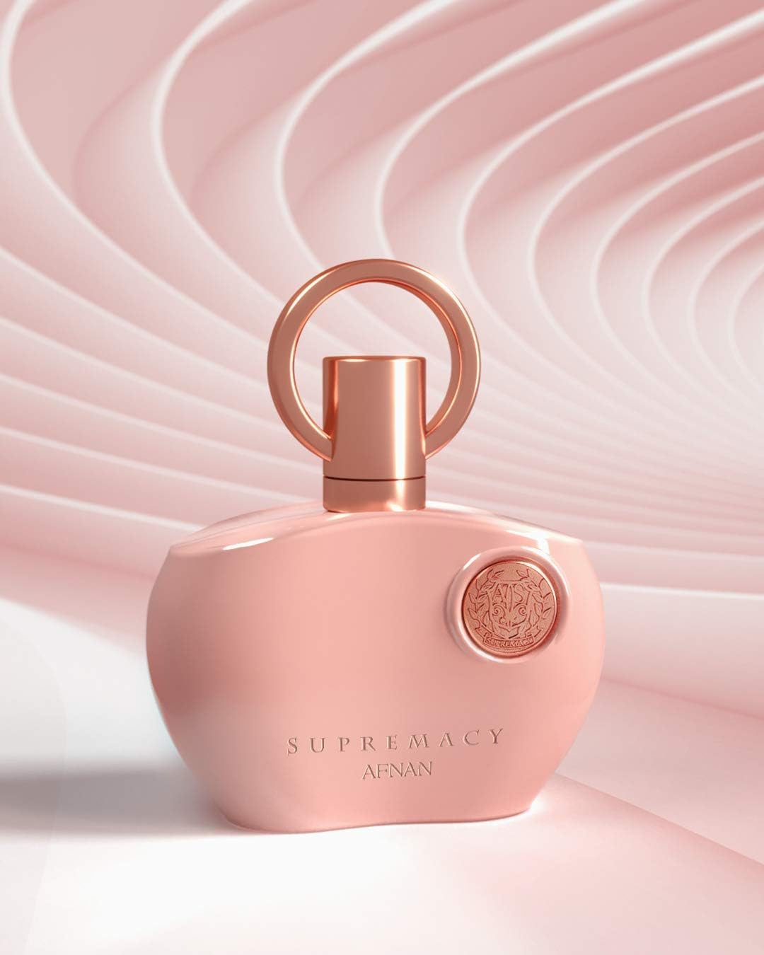 Afnan Supremacy Pink Eau De Parfum on vanity