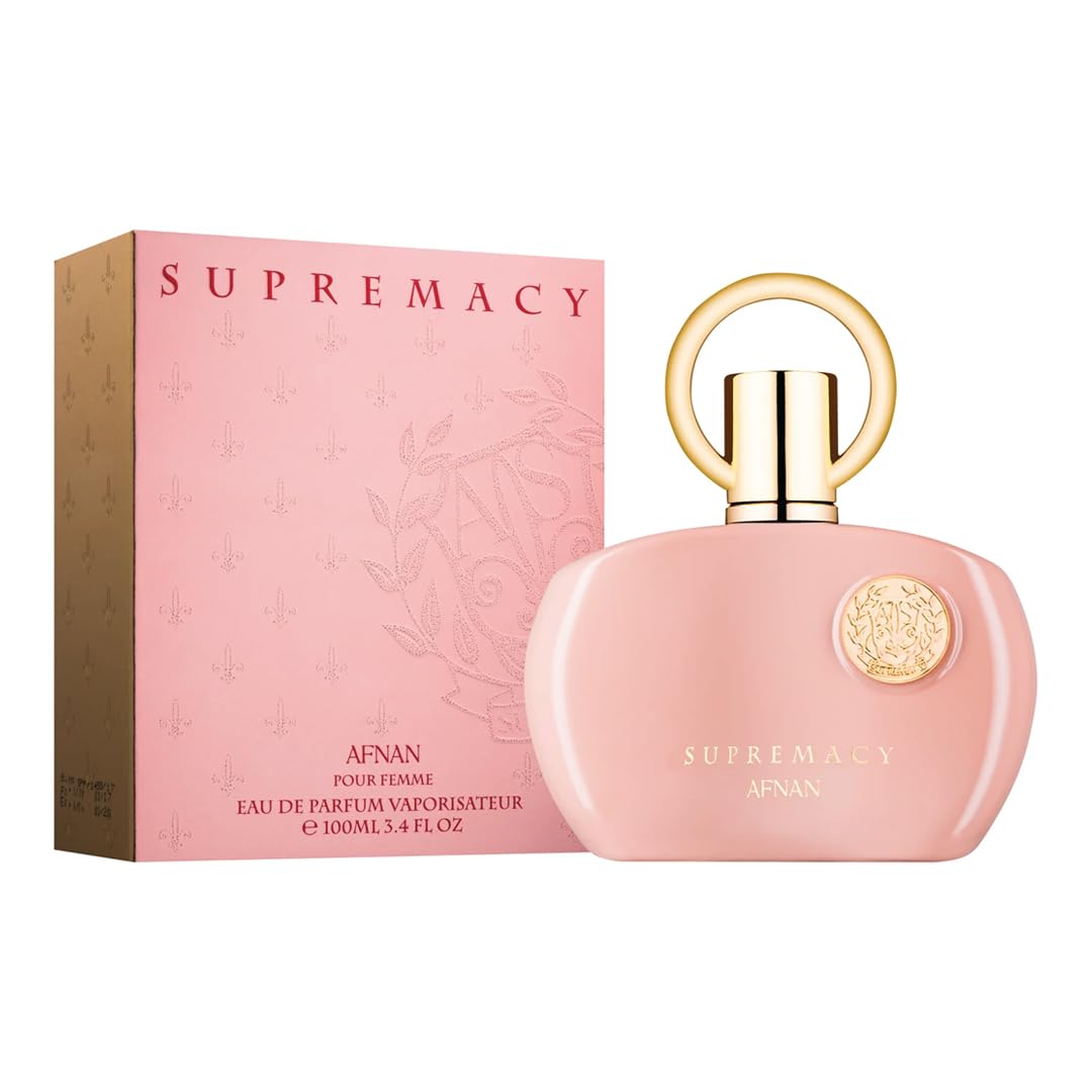 Afnan Supremacy Pink Eau De Parfum packaging