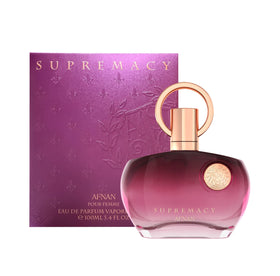 Afnan Supremacy Purple Eau De Parfum front view 3.4 Fl. Oz