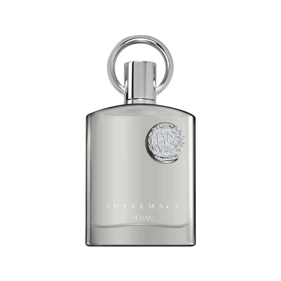 Afnan Supremacy Silver Eau de Parfum bottle front view
