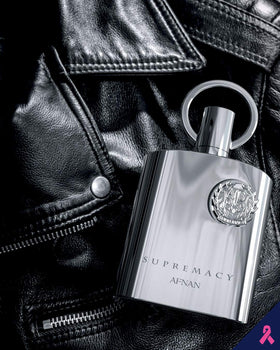Afnan Supremacy Silver Eau de Parfum bottle top view