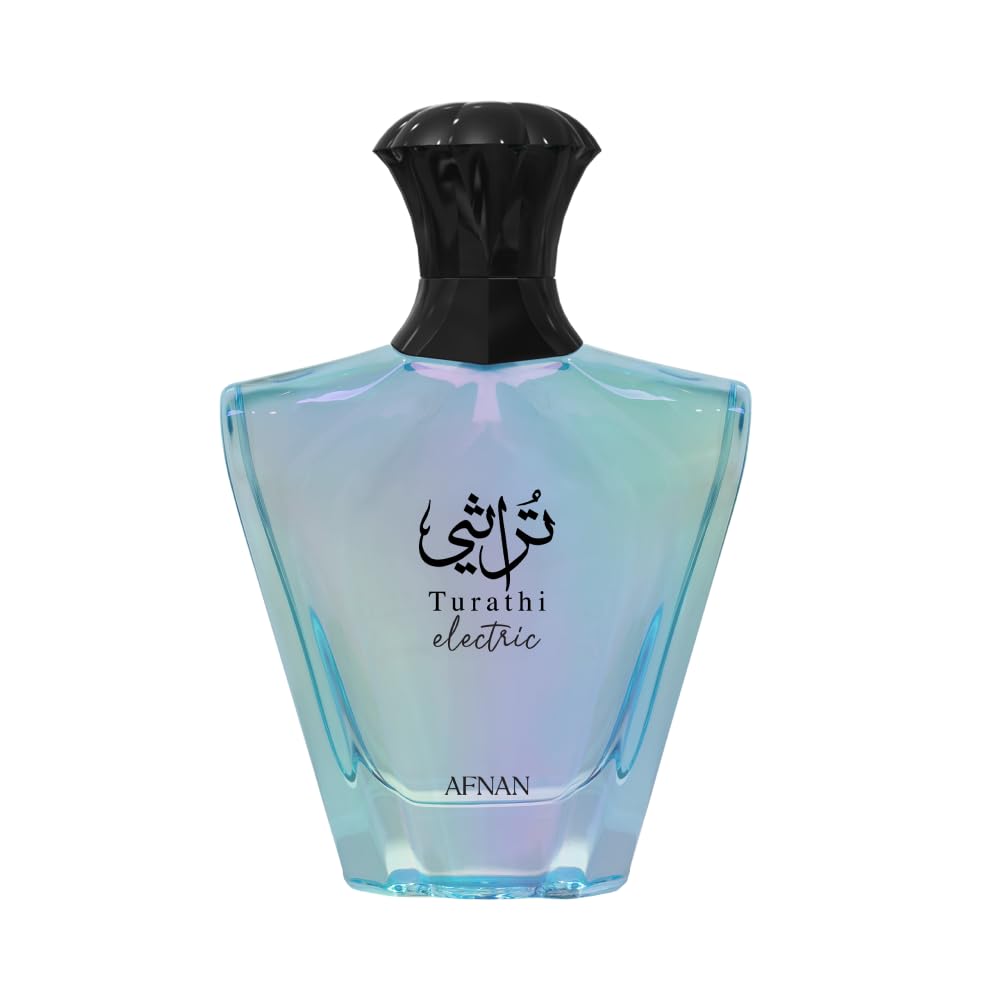 Afnan Turathi Electric Eau de Parfum 3.0 Fl. Oz front view