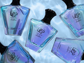 Afnan Turathi Electric Eau de Parfum in a lifestyle setting