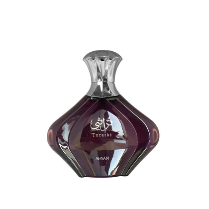Afnan Turathi Purple Eau de Parfum 3.0 Fl. Oz front view