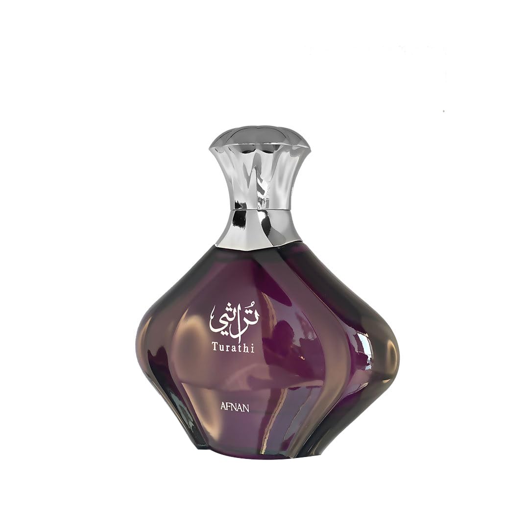 Afnan Turathi Purple Eau de Parfum bottle side view