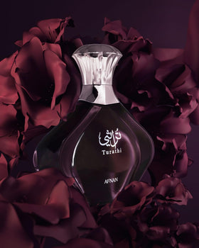 Afnan Turathi Purple Eau de Parfum close-up of cap