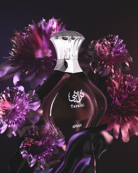 Afnan Turathi Purple Eau de Parfum lifestyle scene