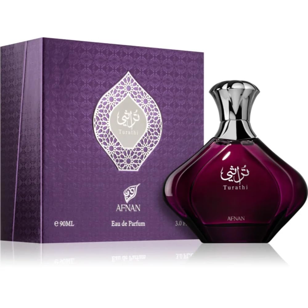 Afnan Turathi Purple Eau de Parfum packaging