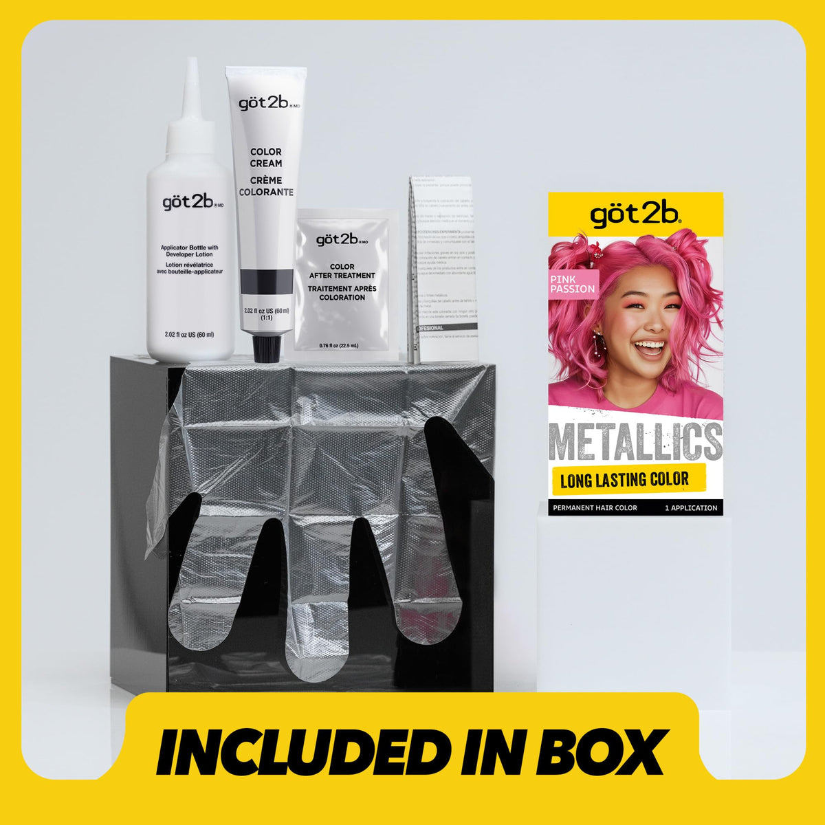 After- product from Got2B Metallics kit