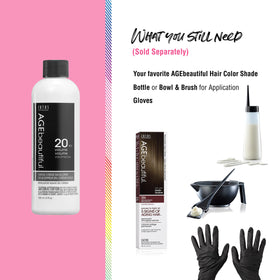 AGE beautiful 20 Volume Hair Developer with hair colour products