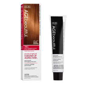 AGE beautiful Dark Strawberry Blonde Hair Dye packaging front view