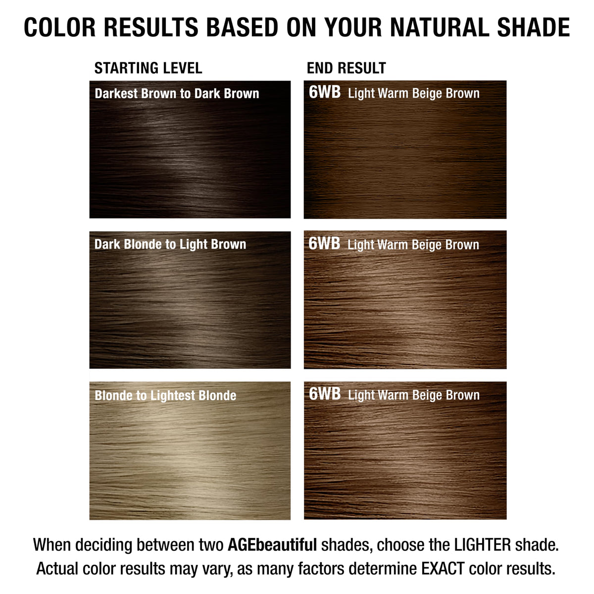 AGE beautiful hair dye application tools