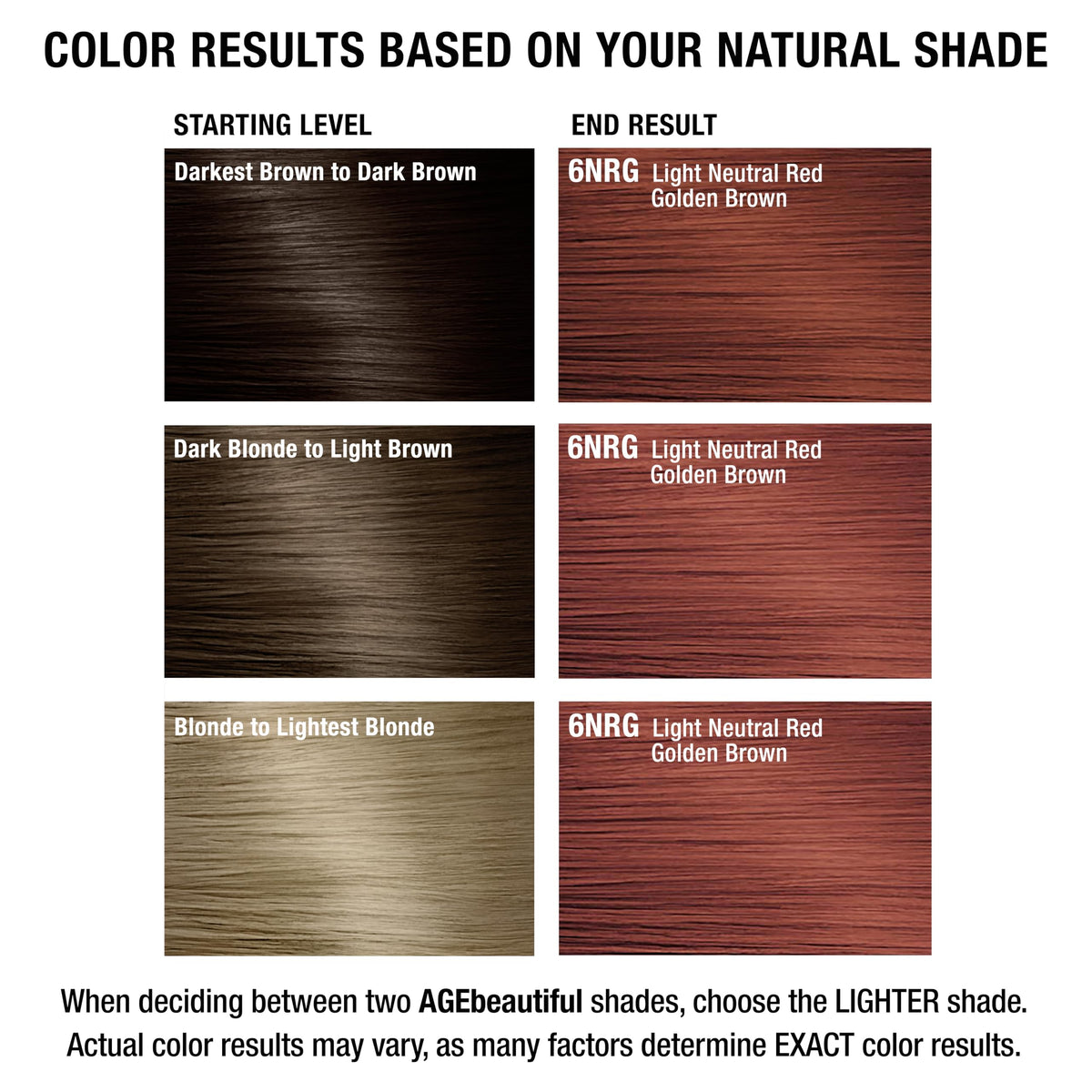 AGE beautiful hair dye with brush for application