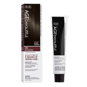 AGE beautiful Permanent Hair Dye 3N Darkest Brown packaging front view