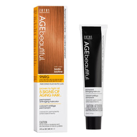 AGE beautiful Permanent Hair Dye 8NRG front view packaging