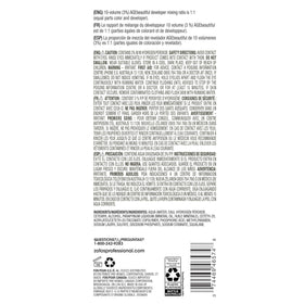 AgeBeautiful 10 Volume Gentle Crème Developer in a salon setting